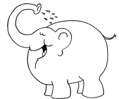 Coloriage éléphant