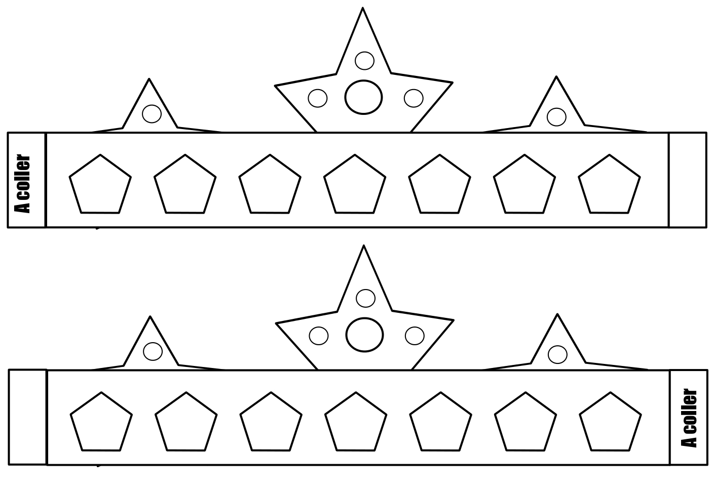 Coloriage couronne des rois