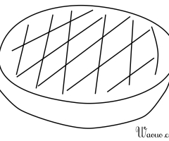 Coloriage galette des rois